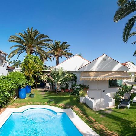 La Villa Calypso - Vivienda Vacacional Con Piscina Privada Maspalomas  Dış mekan fotoğraf