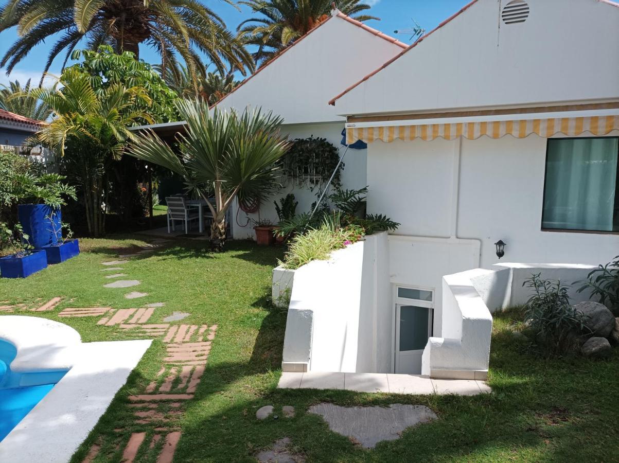 La Villa Calypso - Vivienda Vacacional Con Piscina Privada Maspalomas  Dış mekan fotoğraf