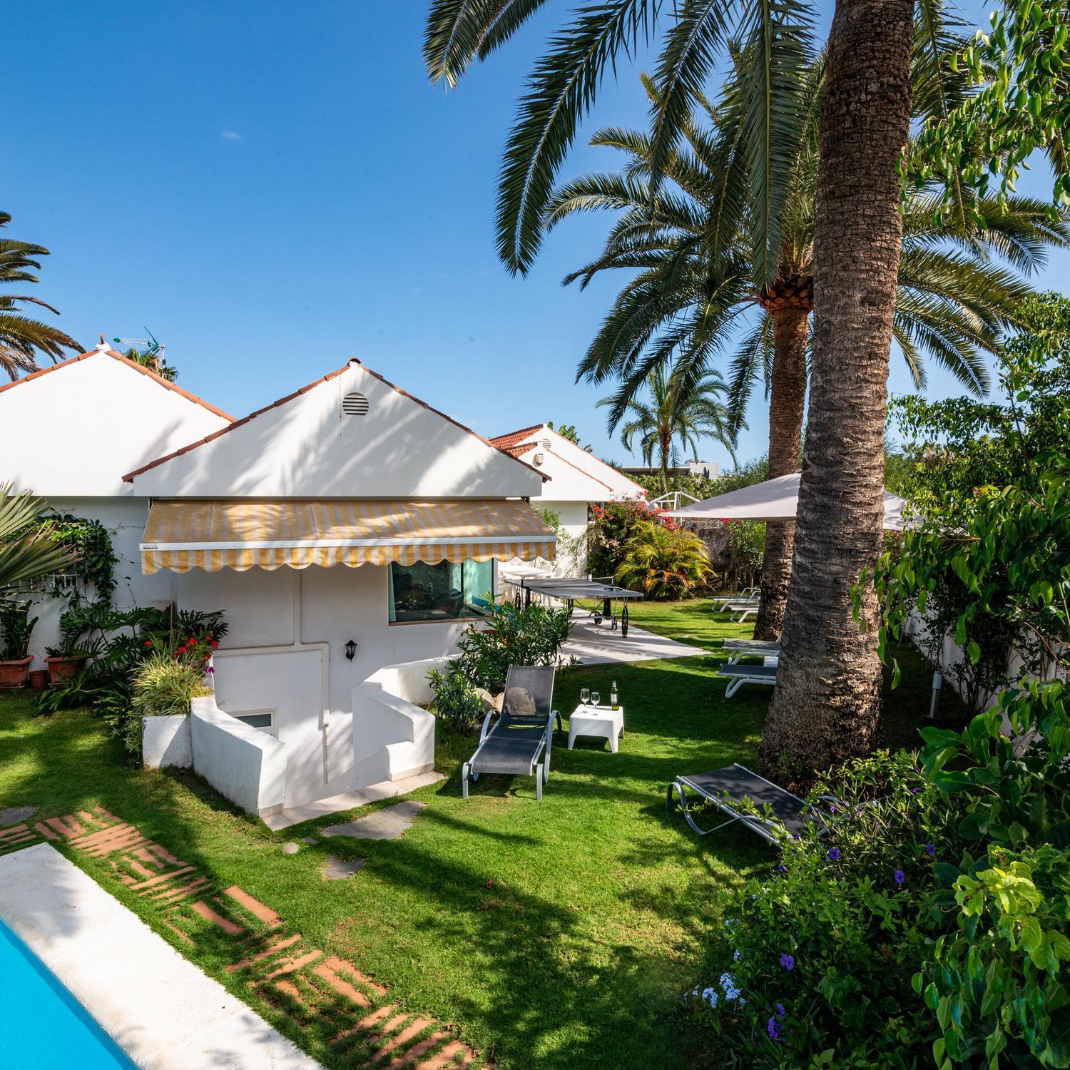 La Villa Calypso - Vivienda Vacacional Con Piscina Privada Maspalomas  Dış mekan fotoğraf